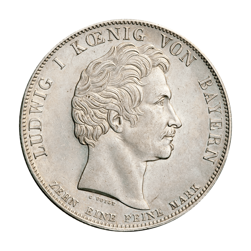 Баварія, царство. Король Людвіг I (1825-1848). Талер 1833